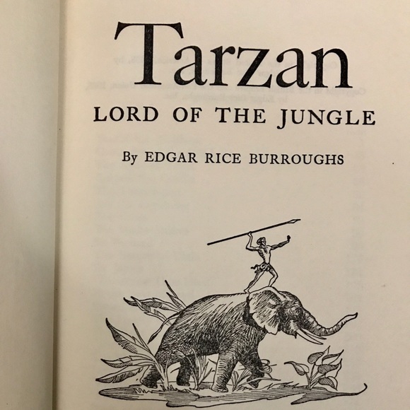 TARZAN LORD OF THE JUNGLE By Burroughs, Edgar Rice - Picture 5 of 11